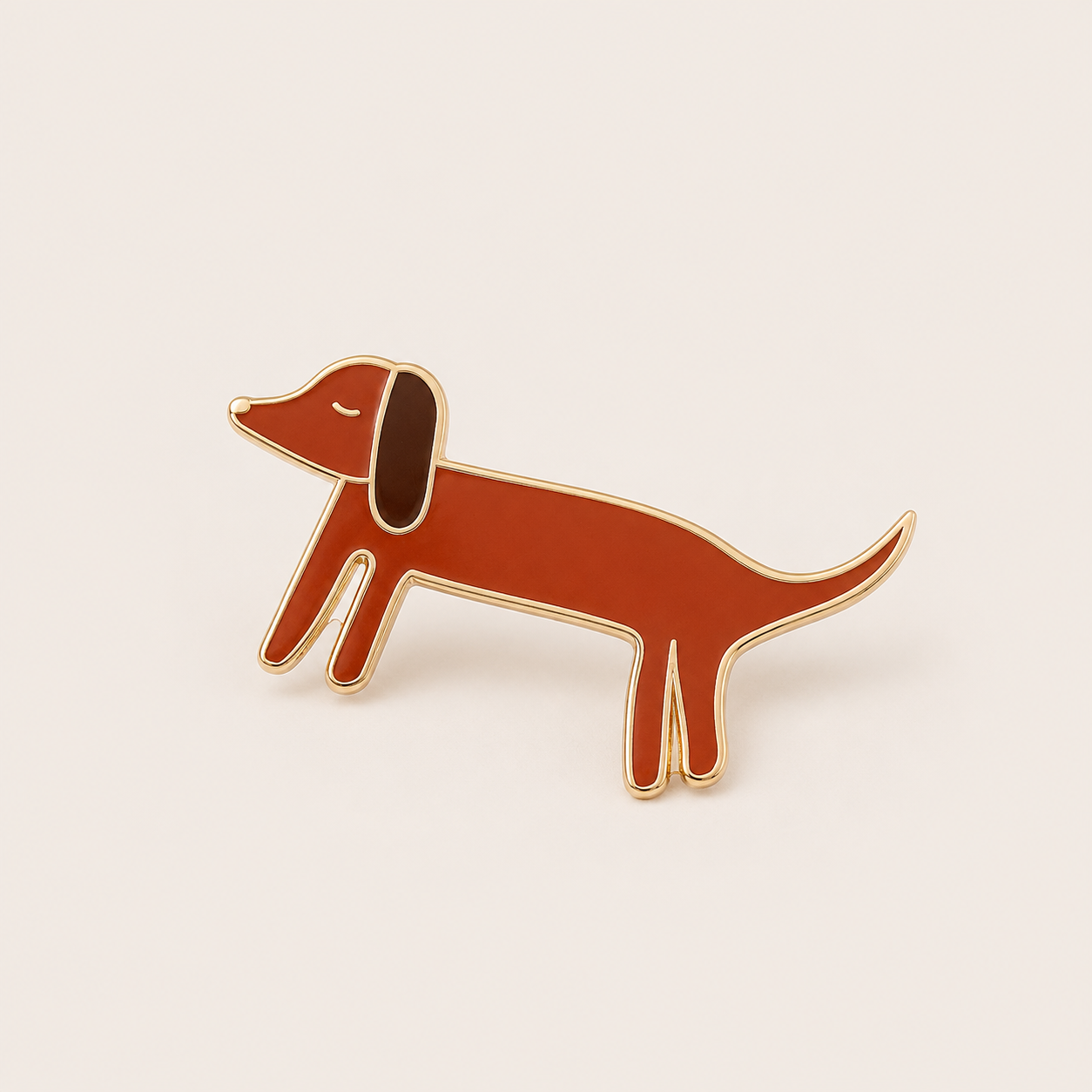 Dachshund Enamel Pin