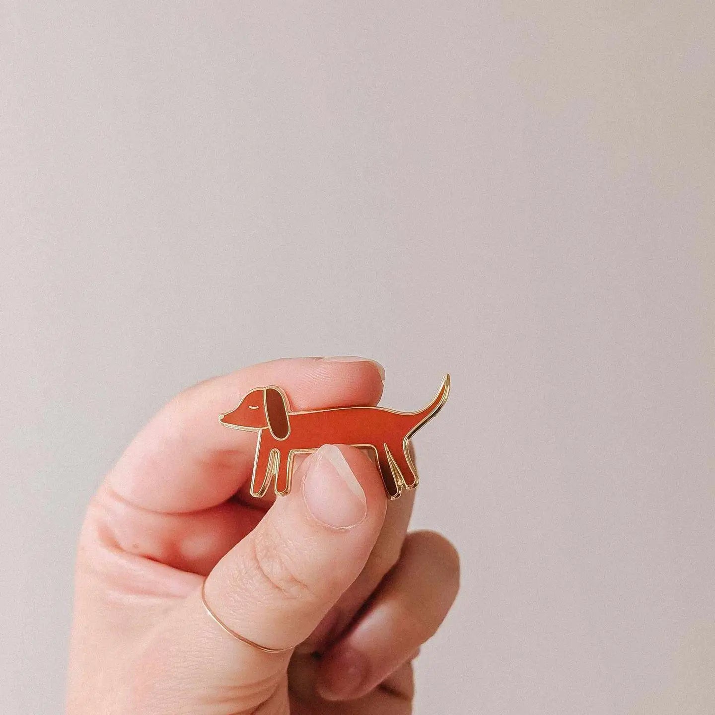 Dachshund Enamel Pin