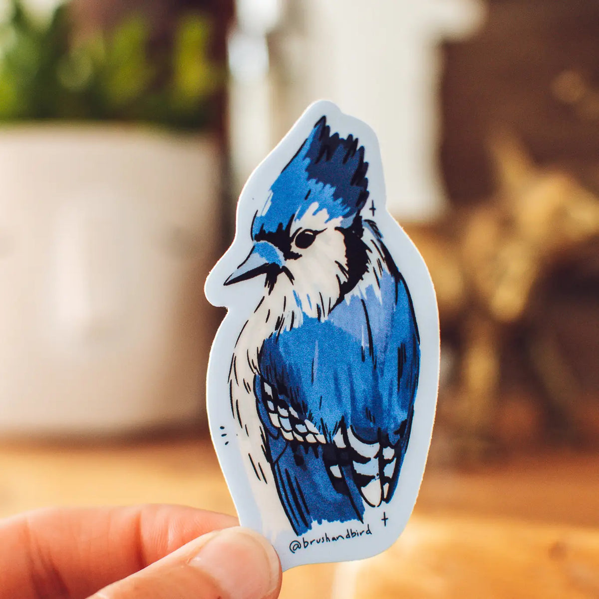 Blue Jay Vinyl Sticker