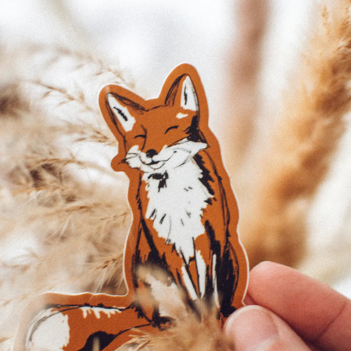 Fox Vinyl Sticker