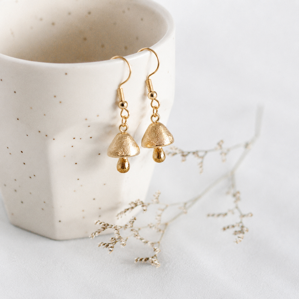 Mushroom Earrings