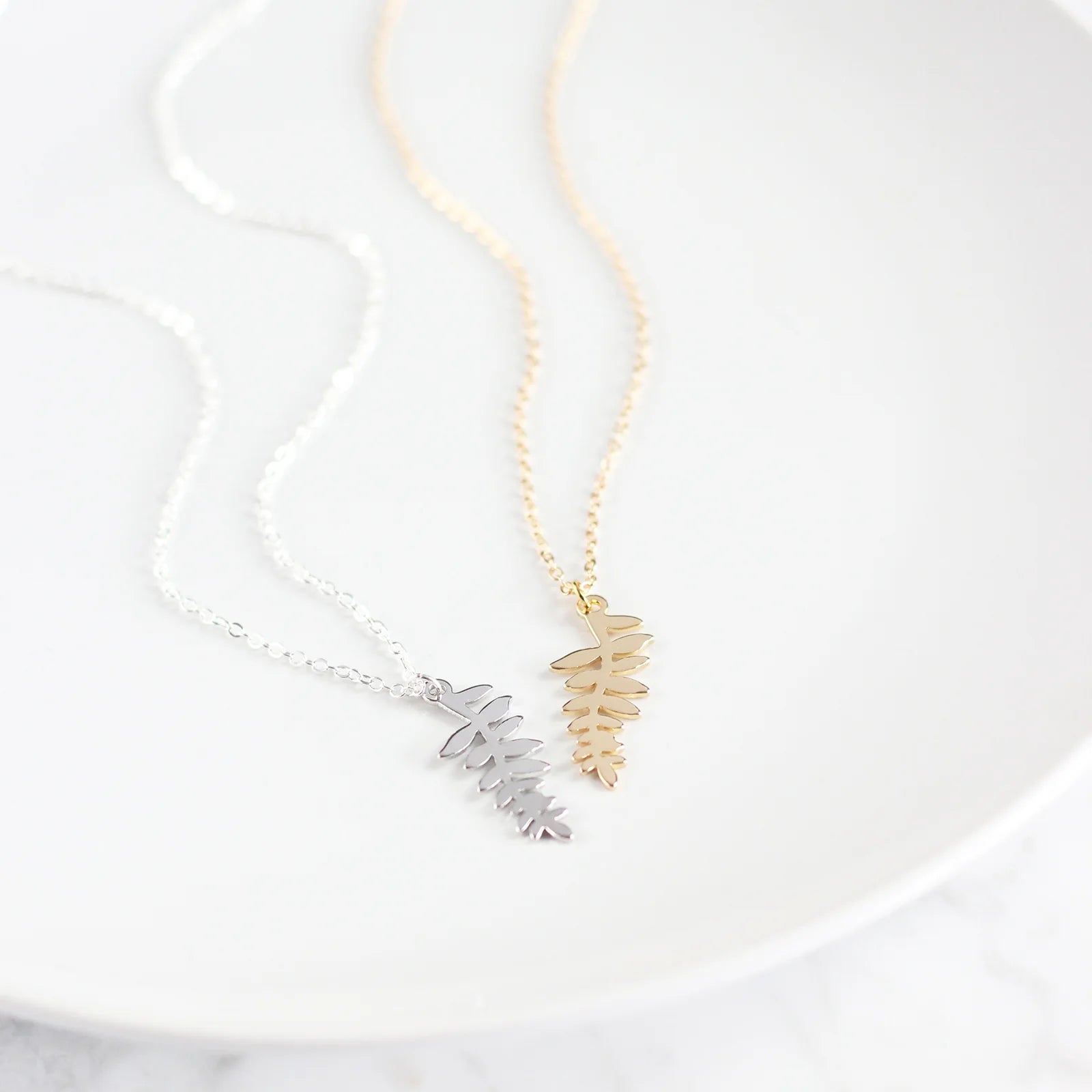 Fern Leaf Jewellery Gift Set