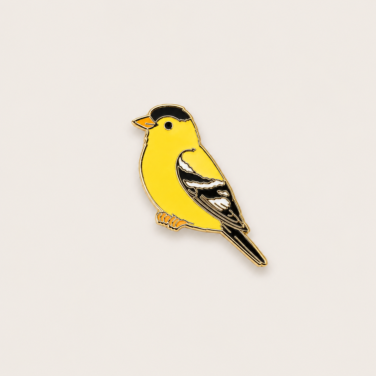 Goldfinch Enamel Pin
