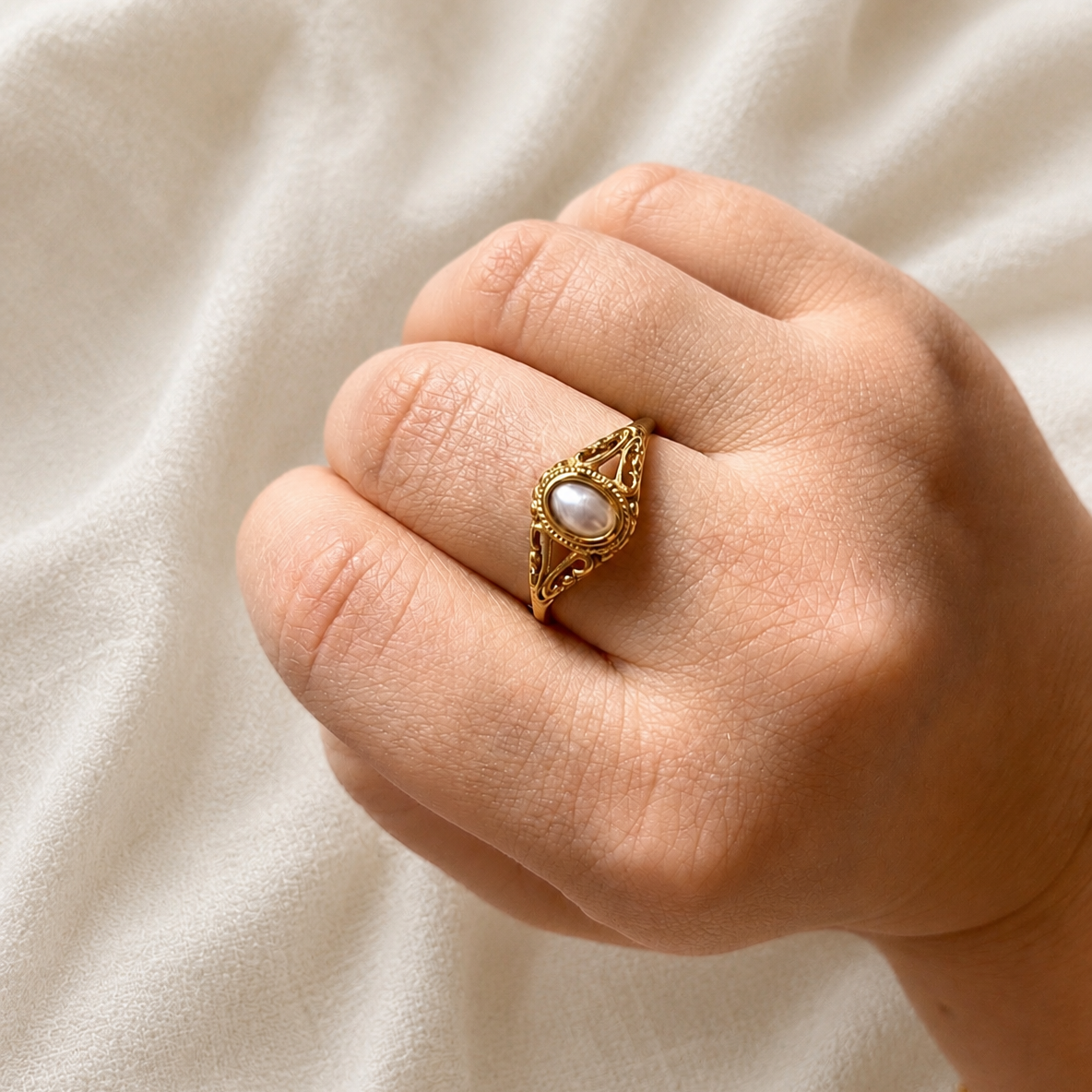 Heirloom Pearl Ring