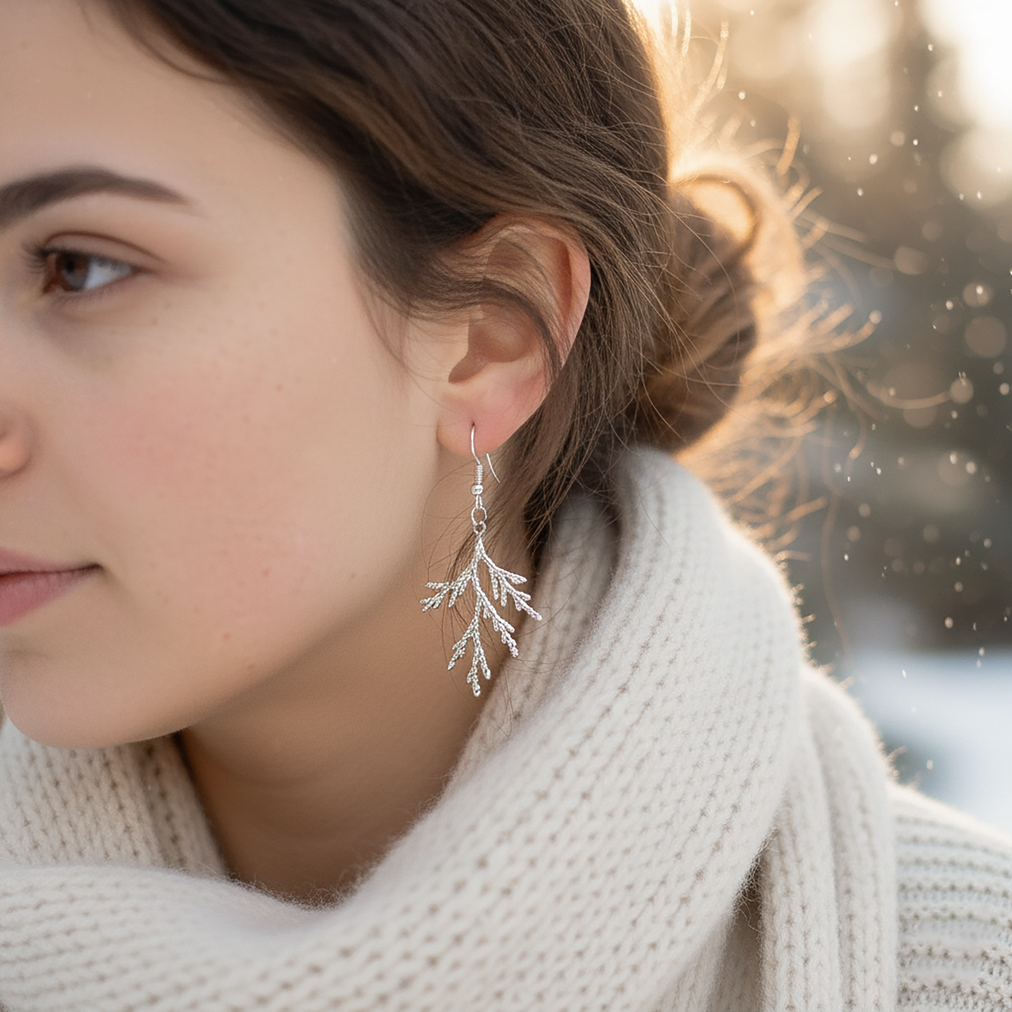 Juniper Branch Earrings