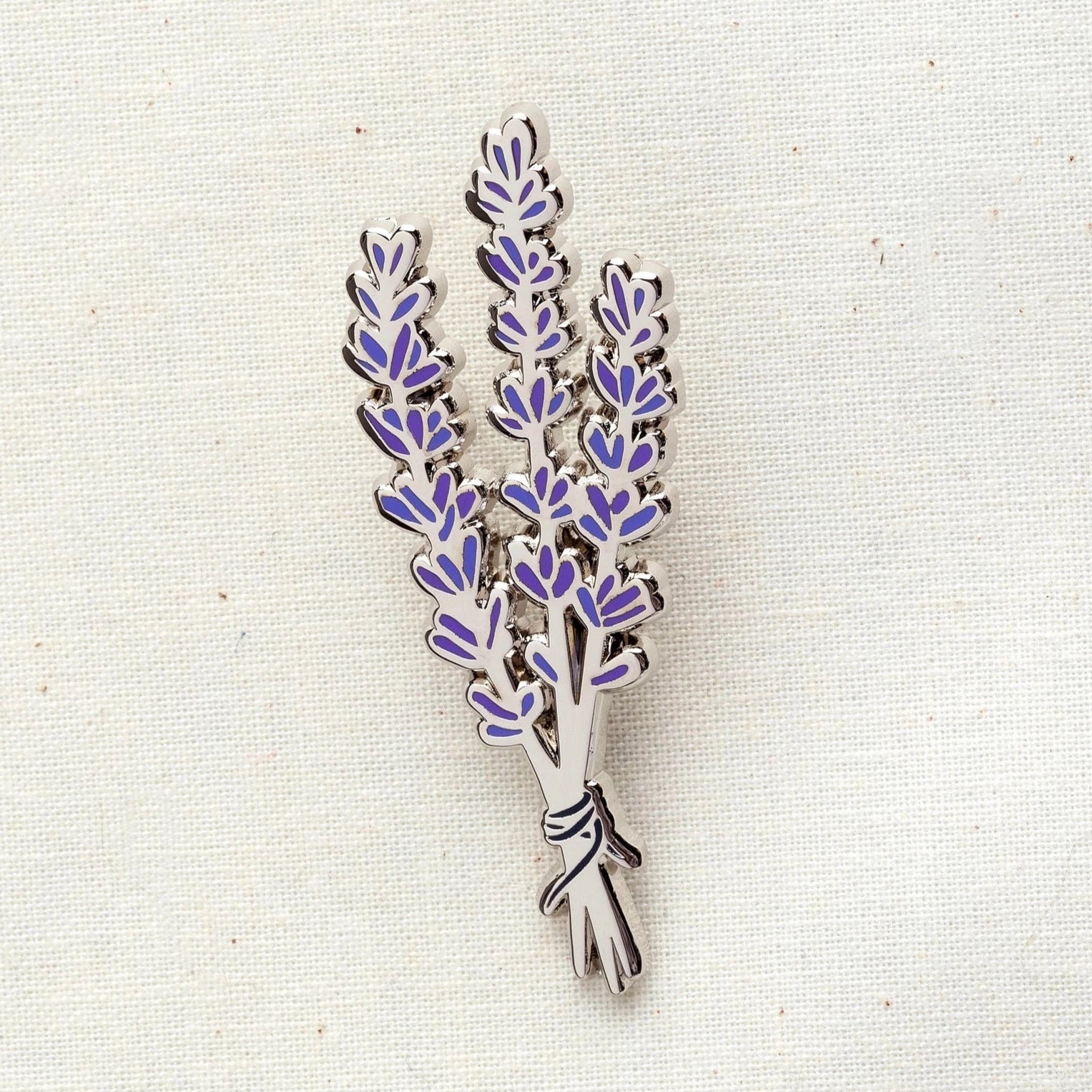 Lavender Enamel Pin