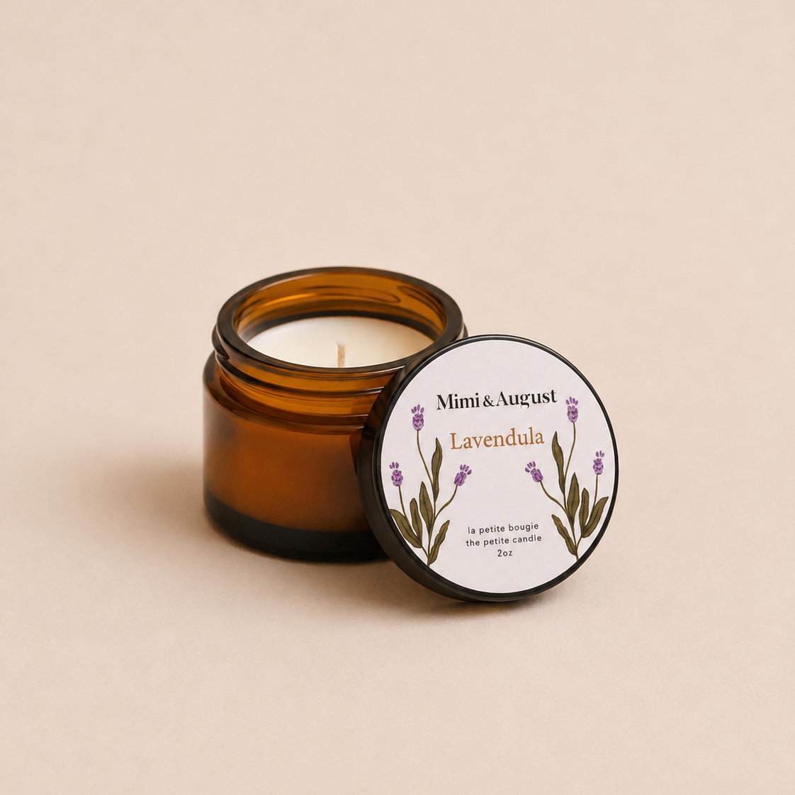 Mini Soy Wax Candle — Lavendula