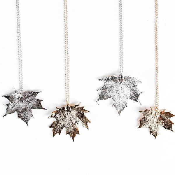 Genuine Maple Leaf Necklace