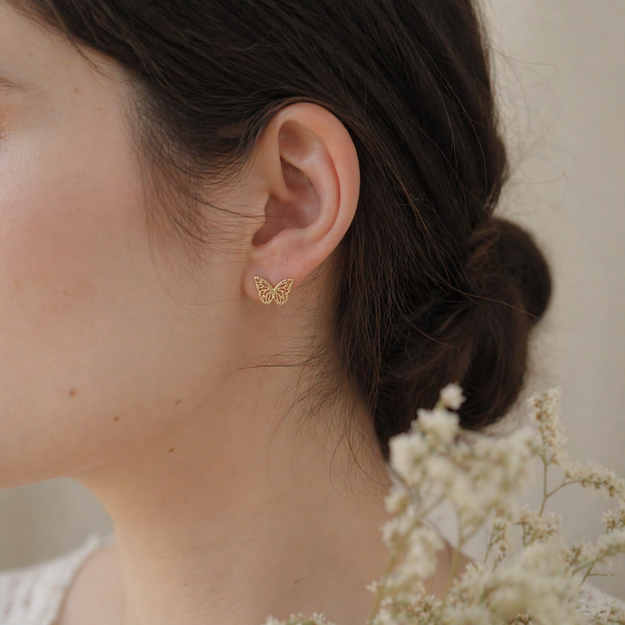 Mini Butterfly Earrings