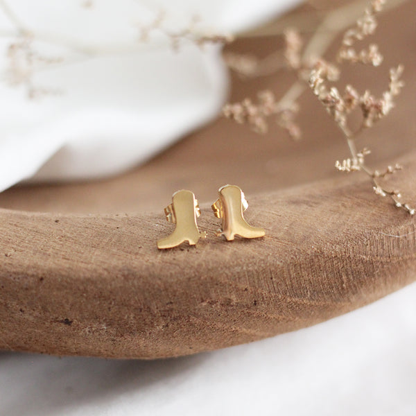 Mini Cowboy Boot Earrings