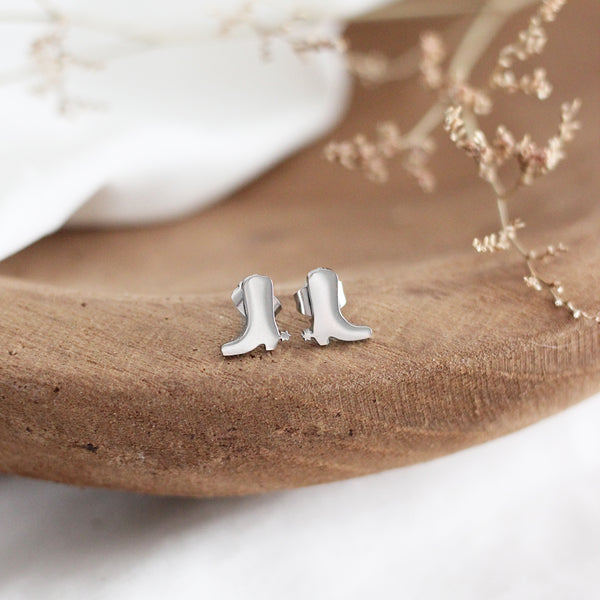 Mini Cowboy Boot Earrings