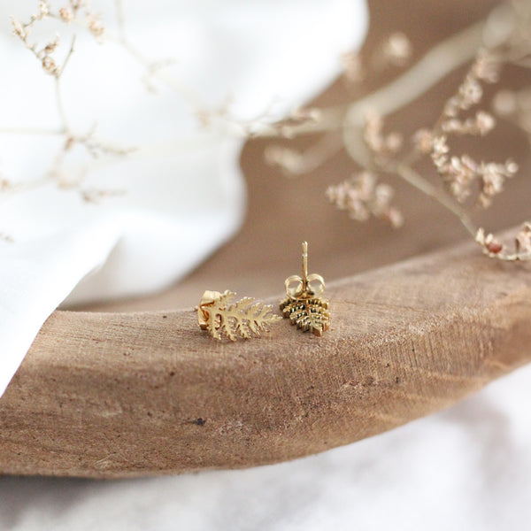 Mini Fern Earrings