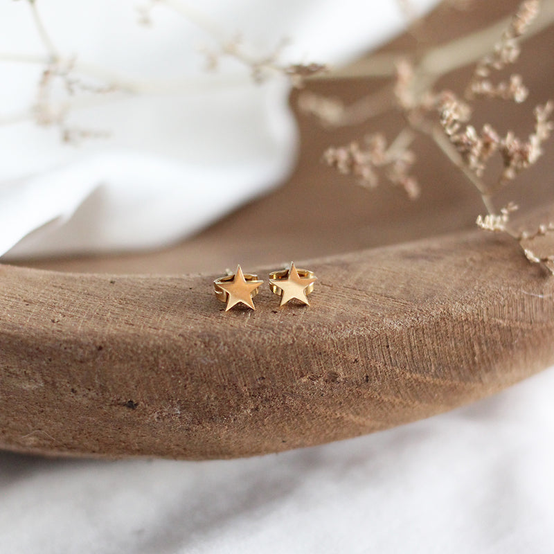 Mini Star Earrings