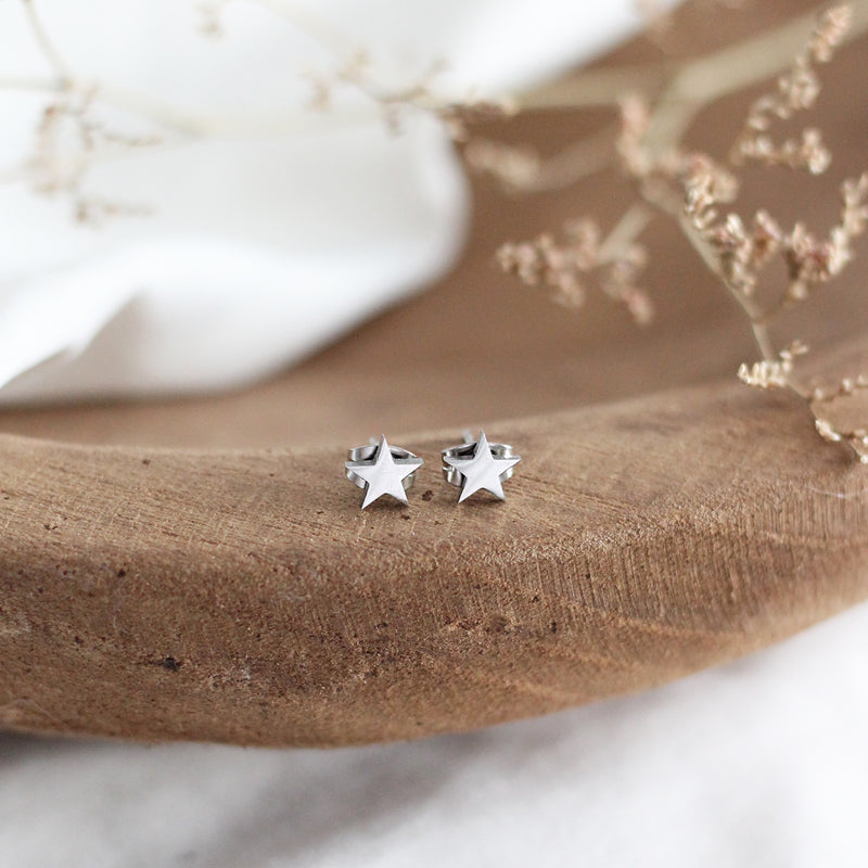 Mini Star Earrings