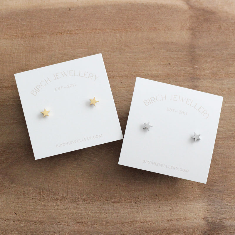 Mini Star Earrings