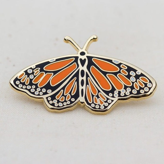 Monarch Butterfly Enamel Pin