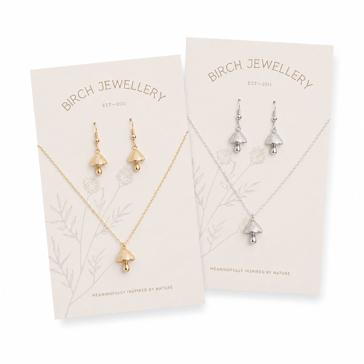 Mushroom Jewellery Gift Set