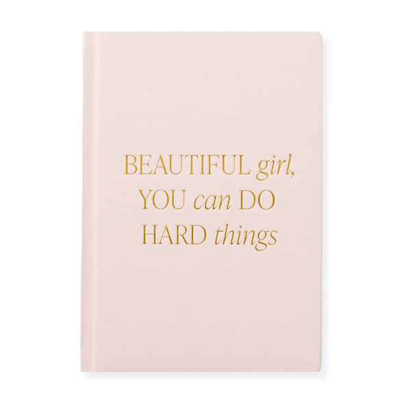 Pink Beautiful Girl Notebook