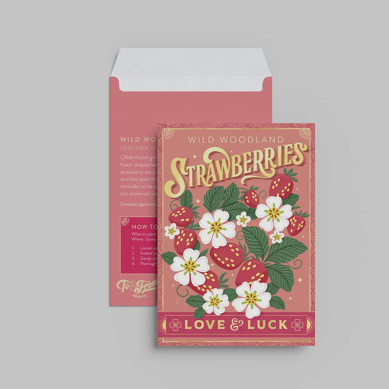 Wild Strawberries Seed Packet (Love & Luck)