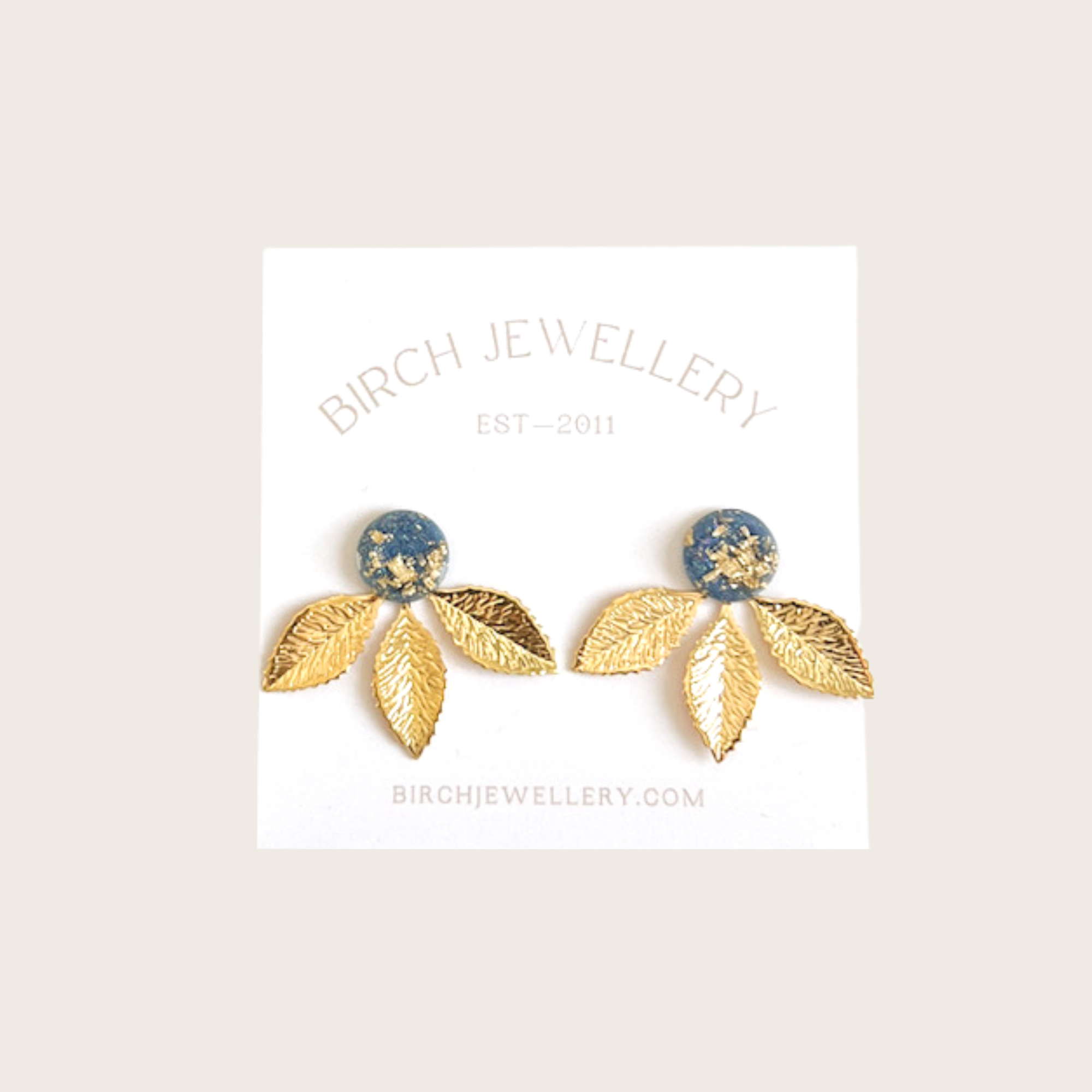 Gold Flake Ear Jackets