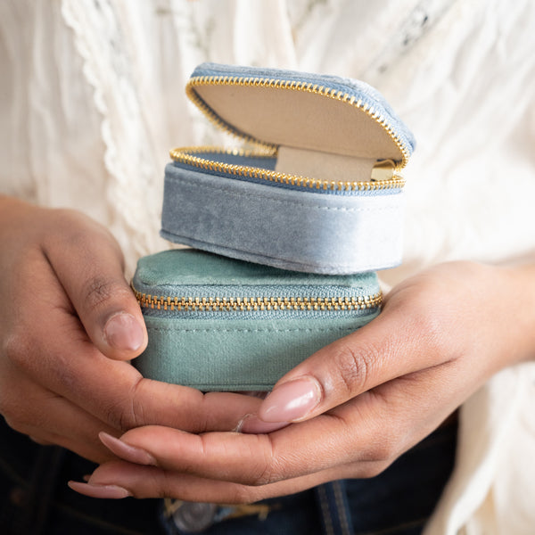 Mini Velvet Travel Case