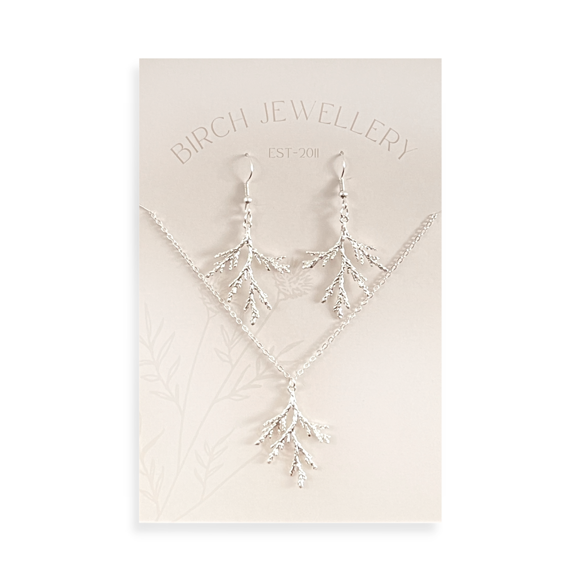 Silver Juniper Branch Gift Set