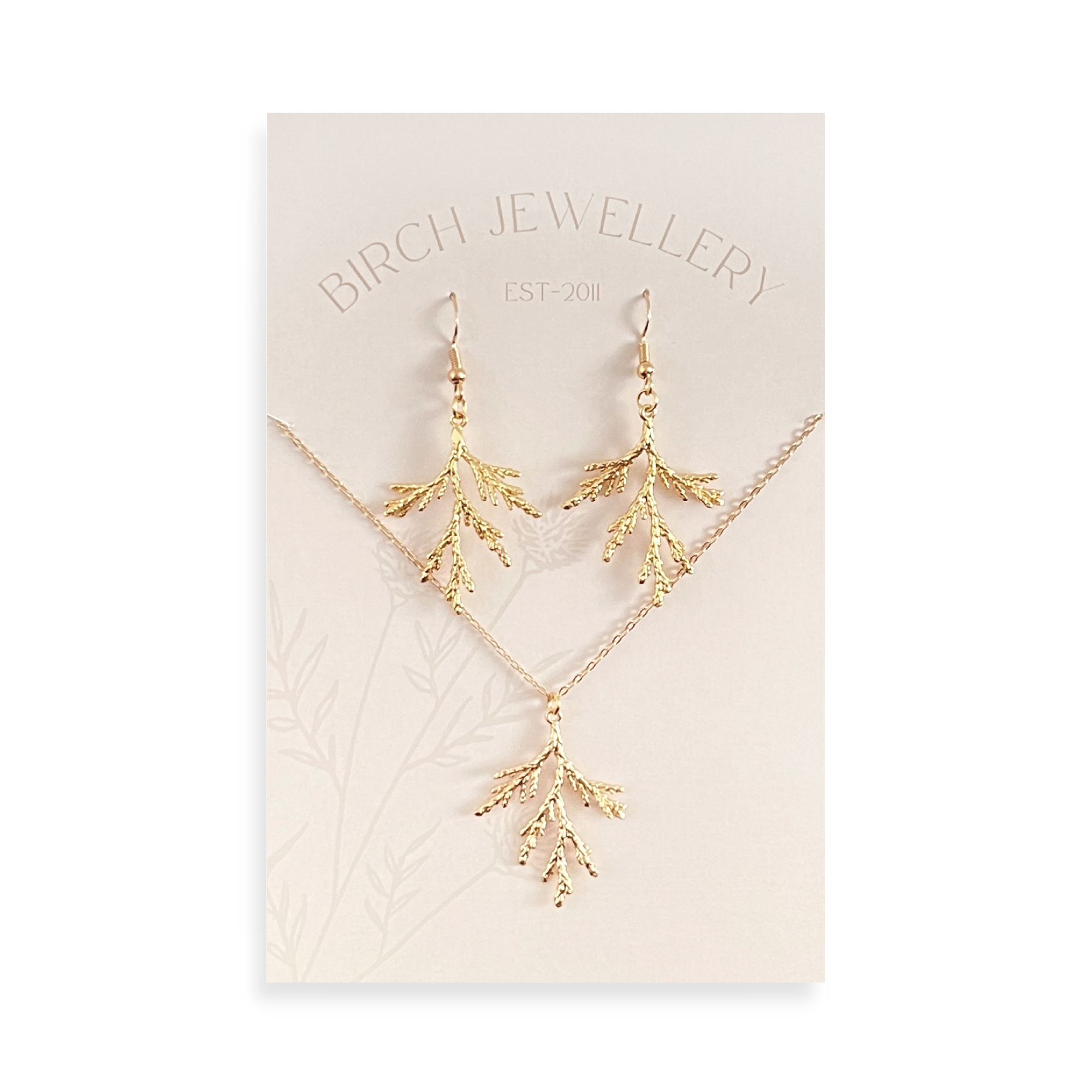 Gold Juniper Branch Gift Set
