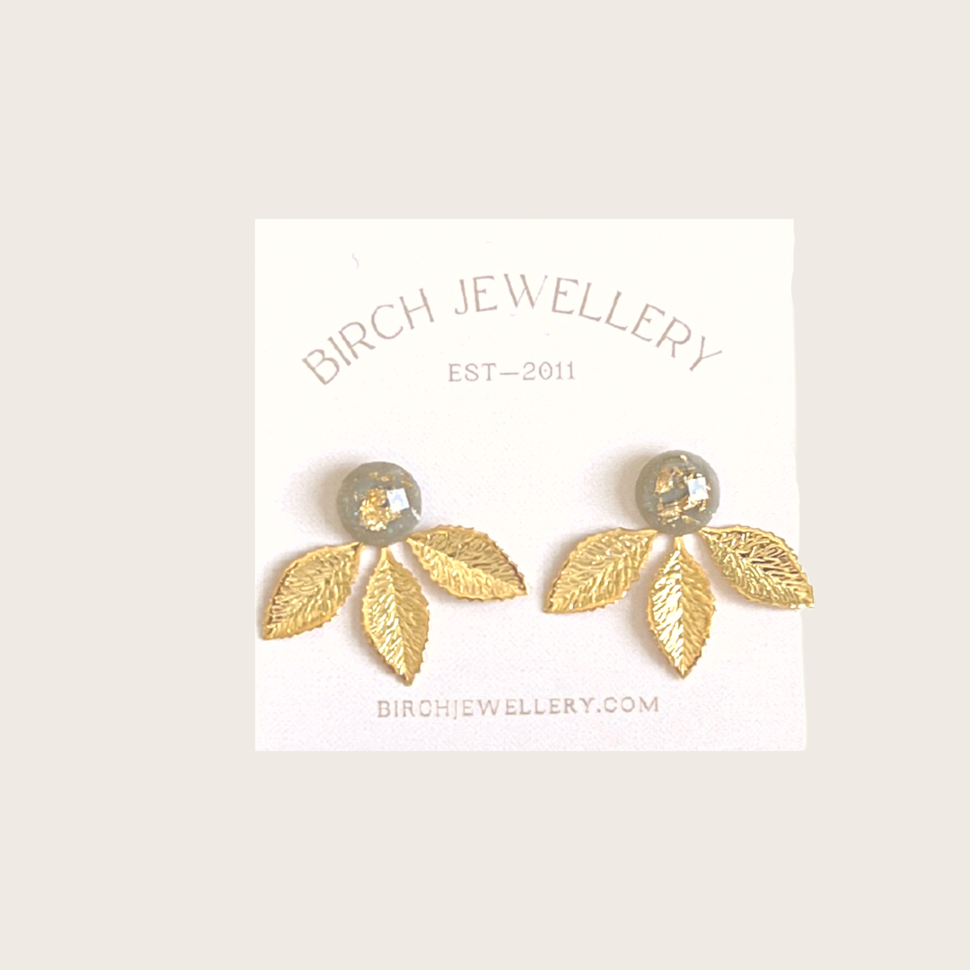 Gold Flake Ear Jackets