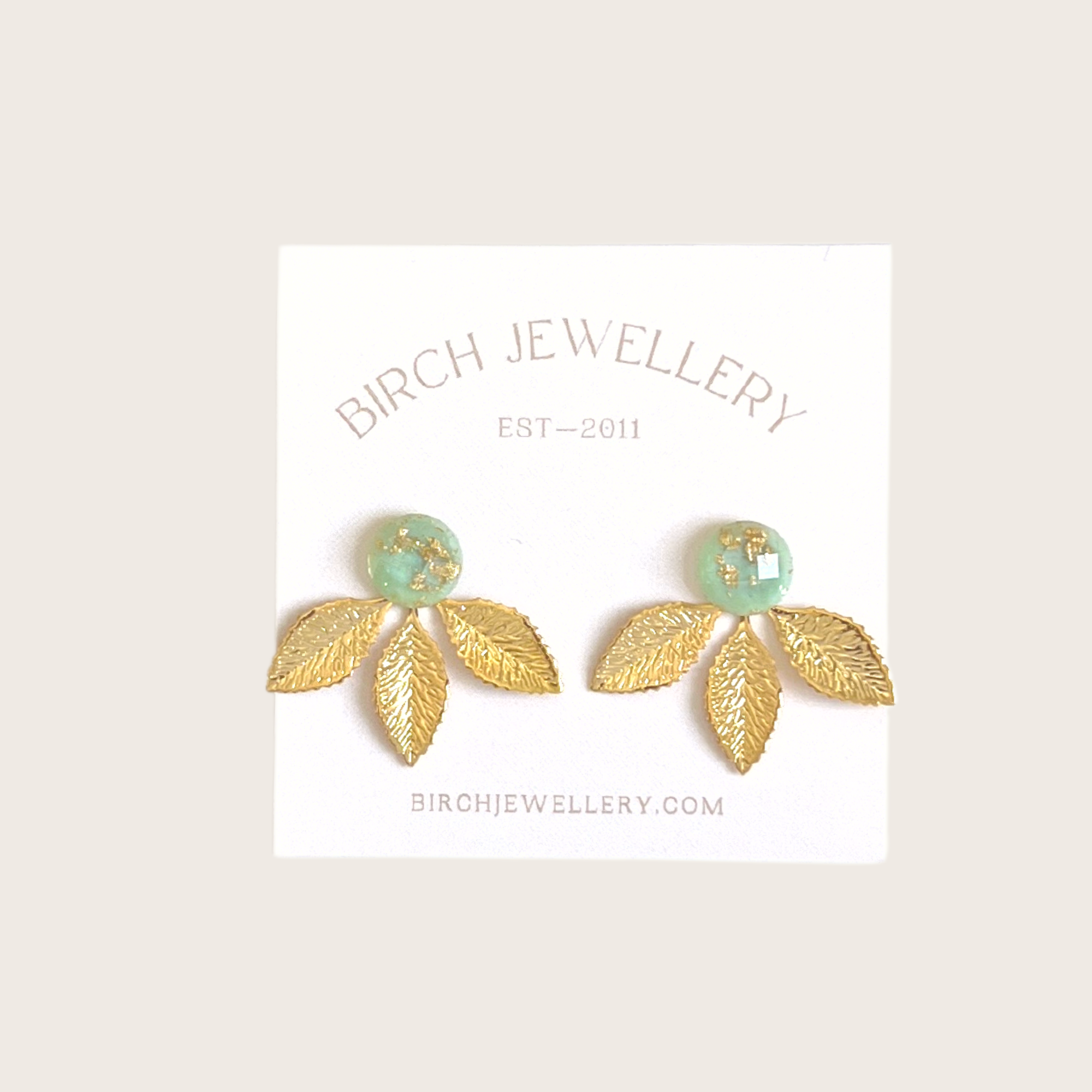 Gold Flake Ear Jackets