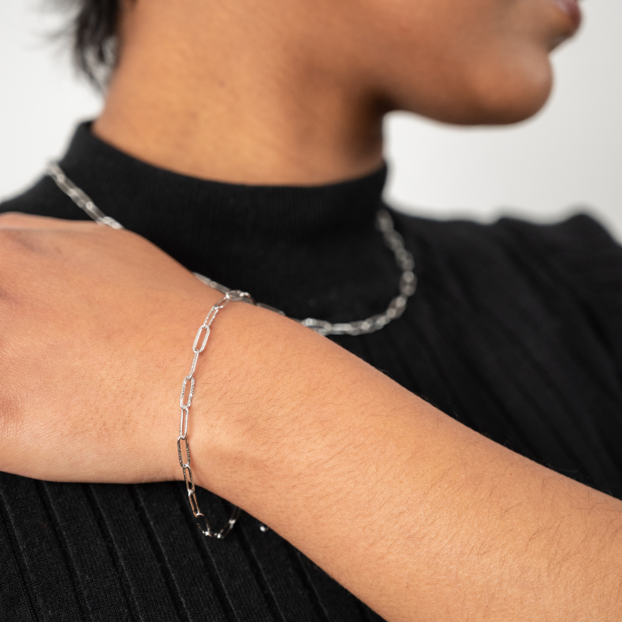 Paperclip Chain Bracelet