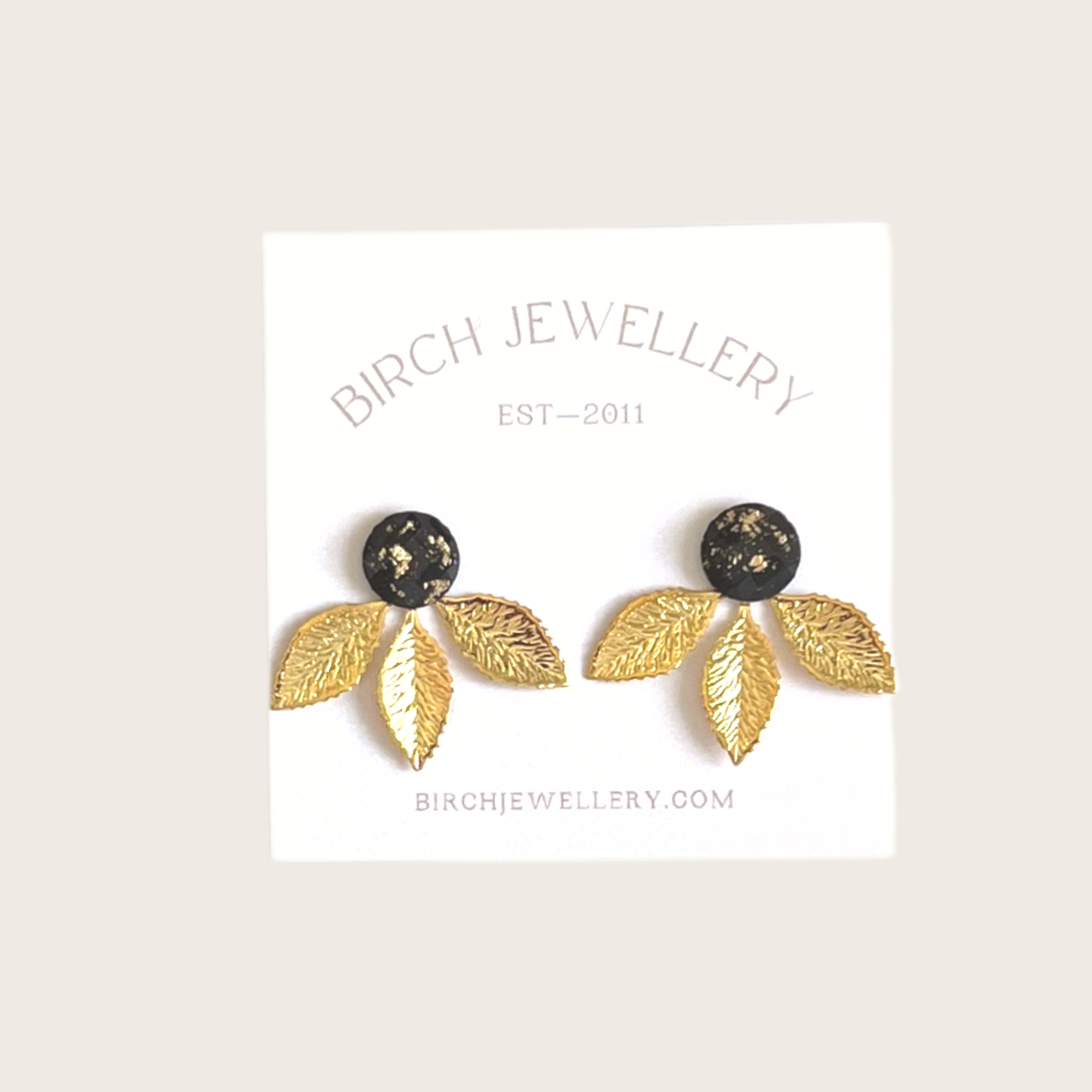 Gold Flake Ear Jackets