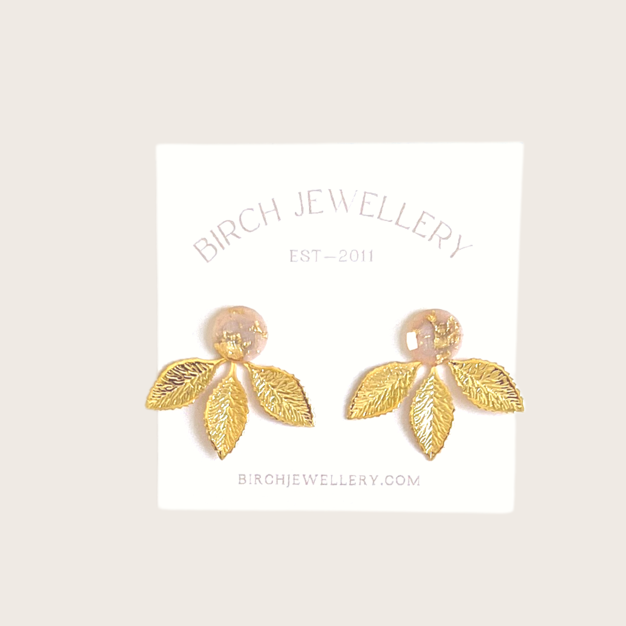 Gold Flake Ear Jackets