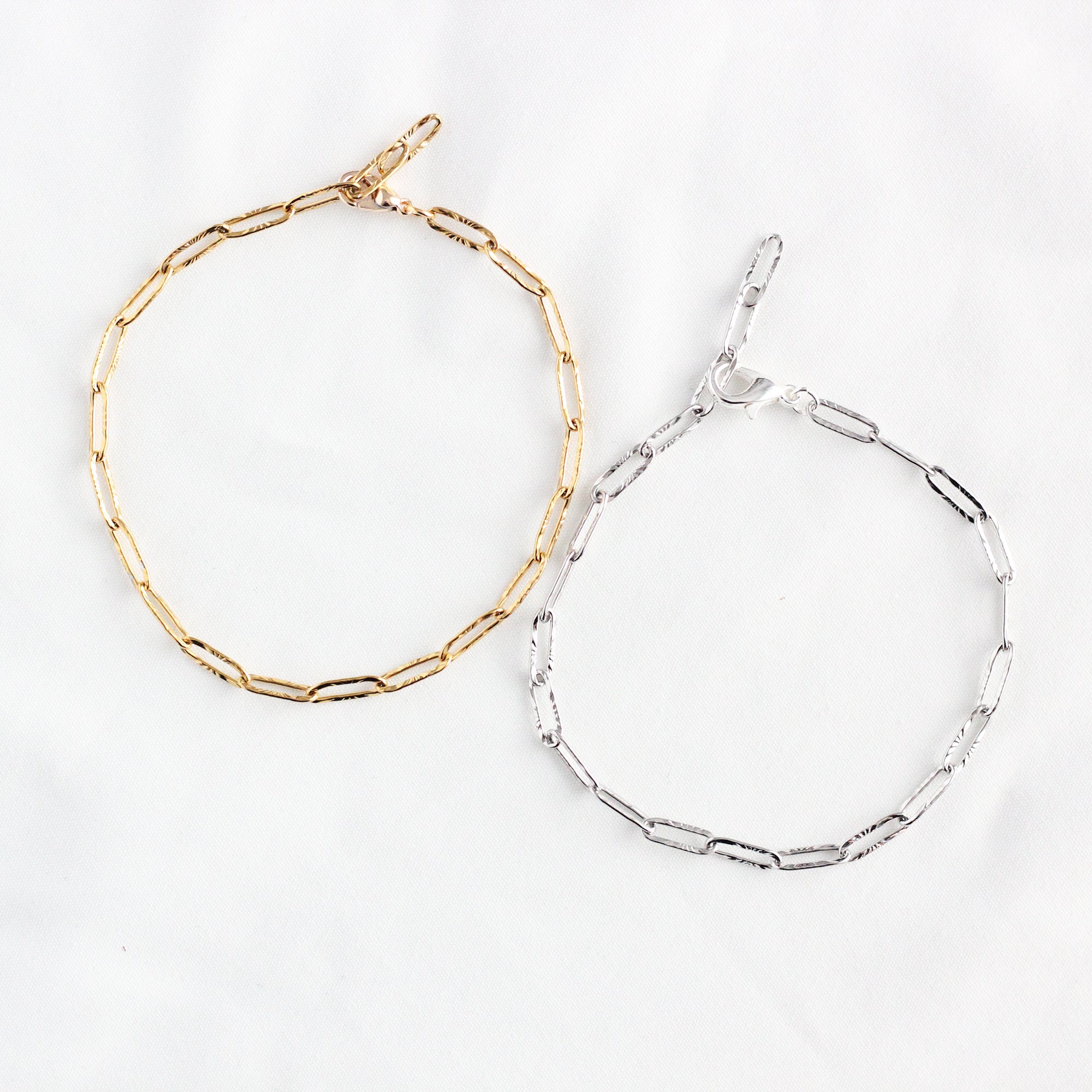 Paperclip Chain Bracelet