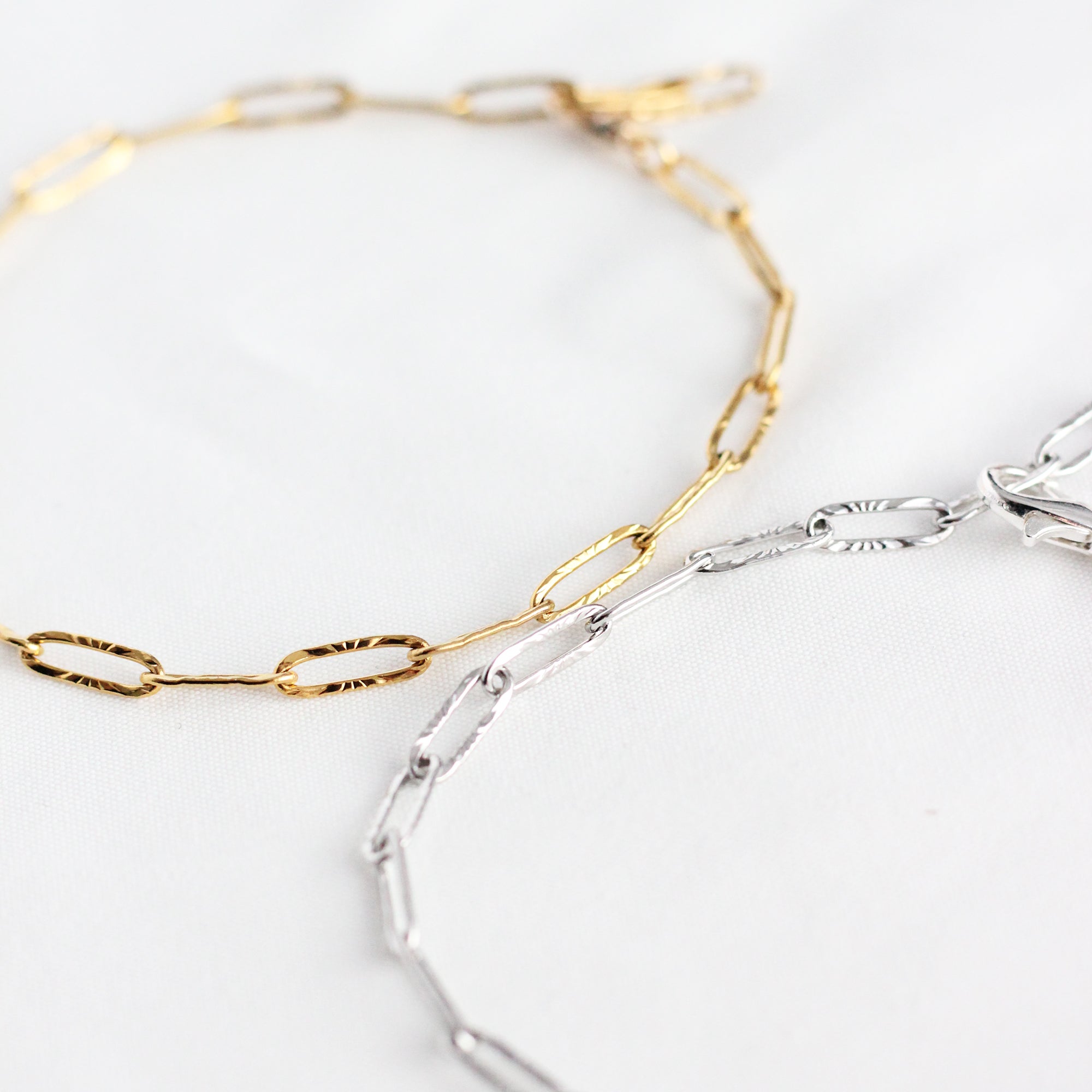 Paperclip Chain Bracelet