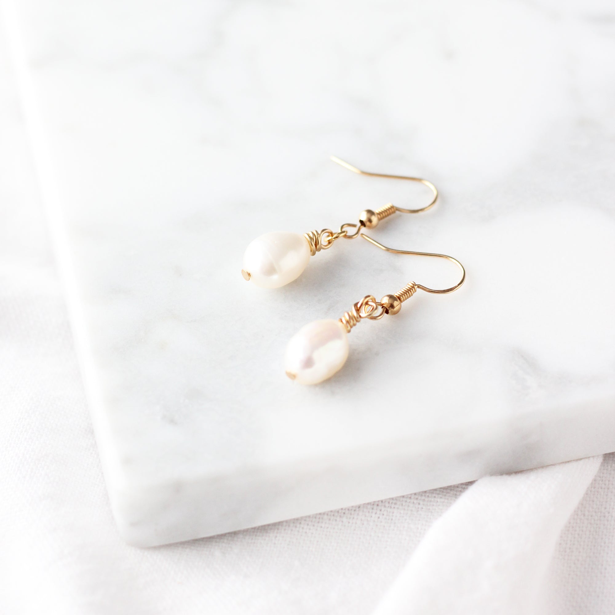 Pearl Drop Earrings