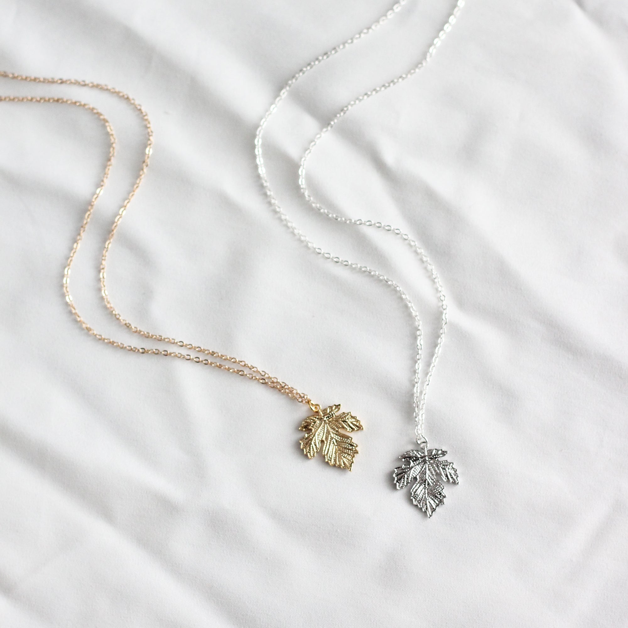 Heirloom Maple Leaf Necklace