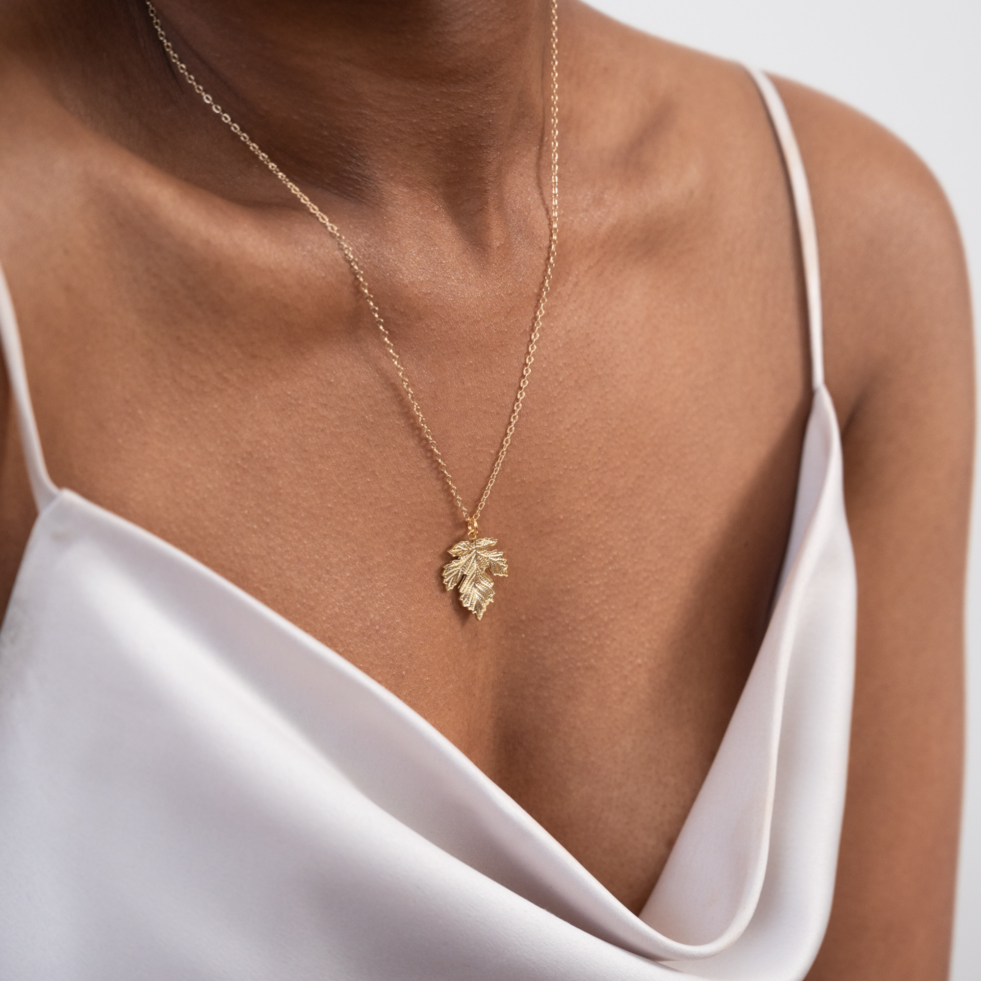 Heirloom Maple Leaf Necklace