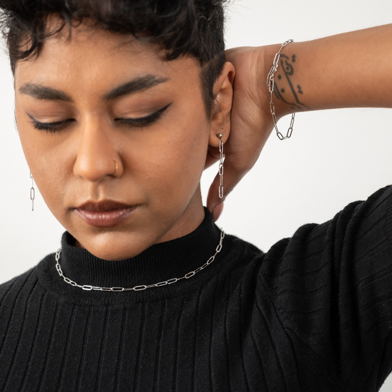 Paperclip Chain Necklace | Birch Jewellery