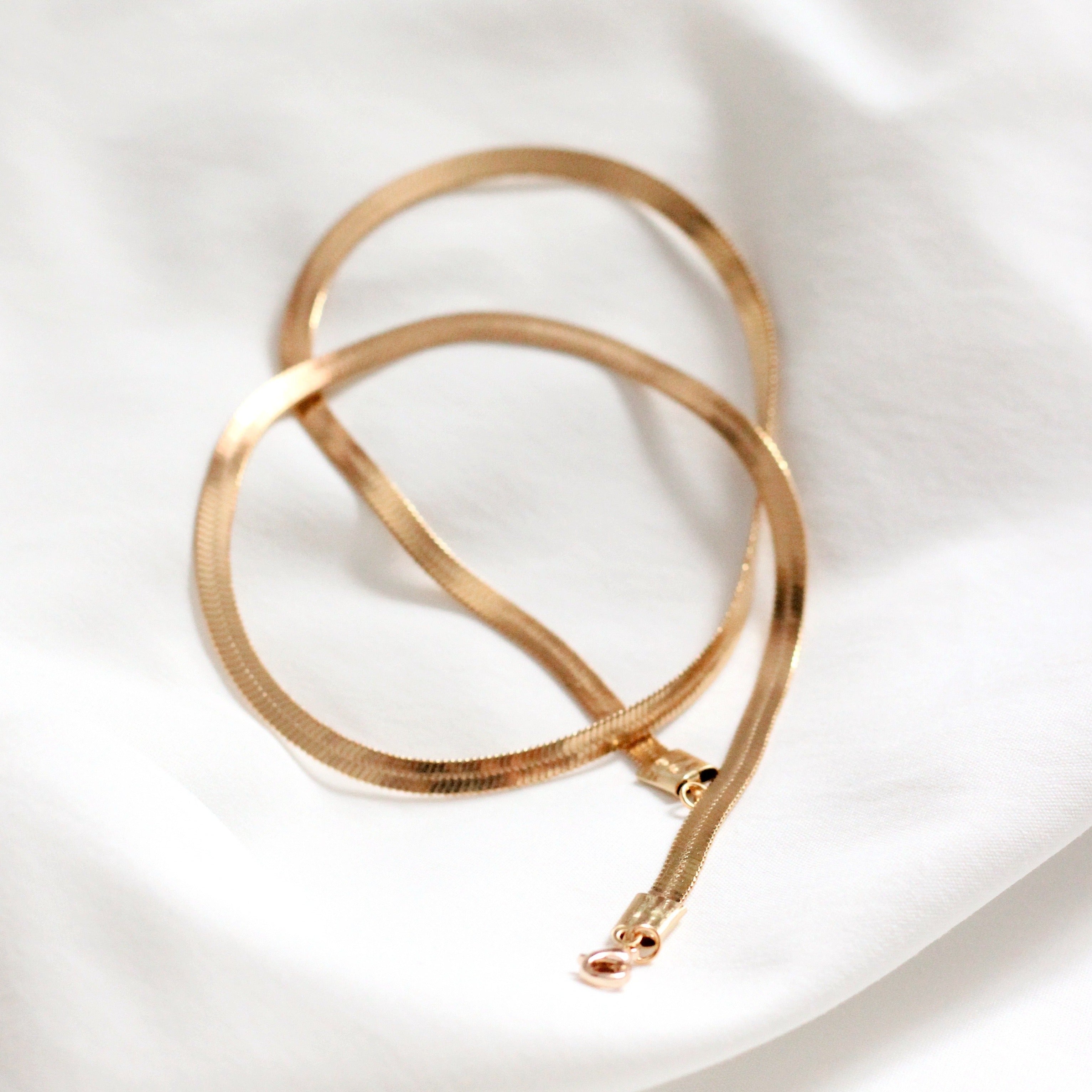 Herringbone Chain Necklace
