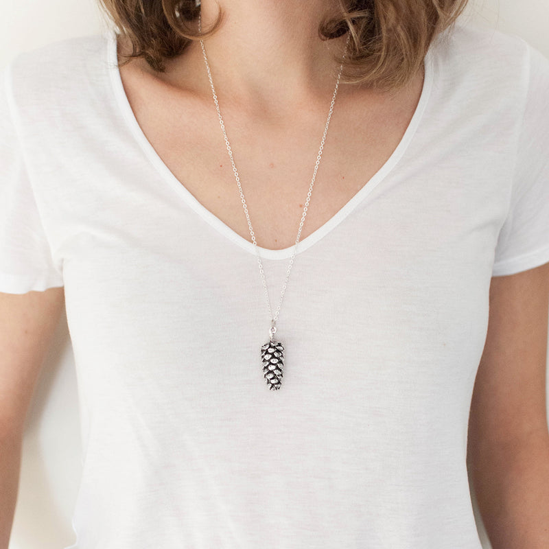 Pine Cone Necklace - Large