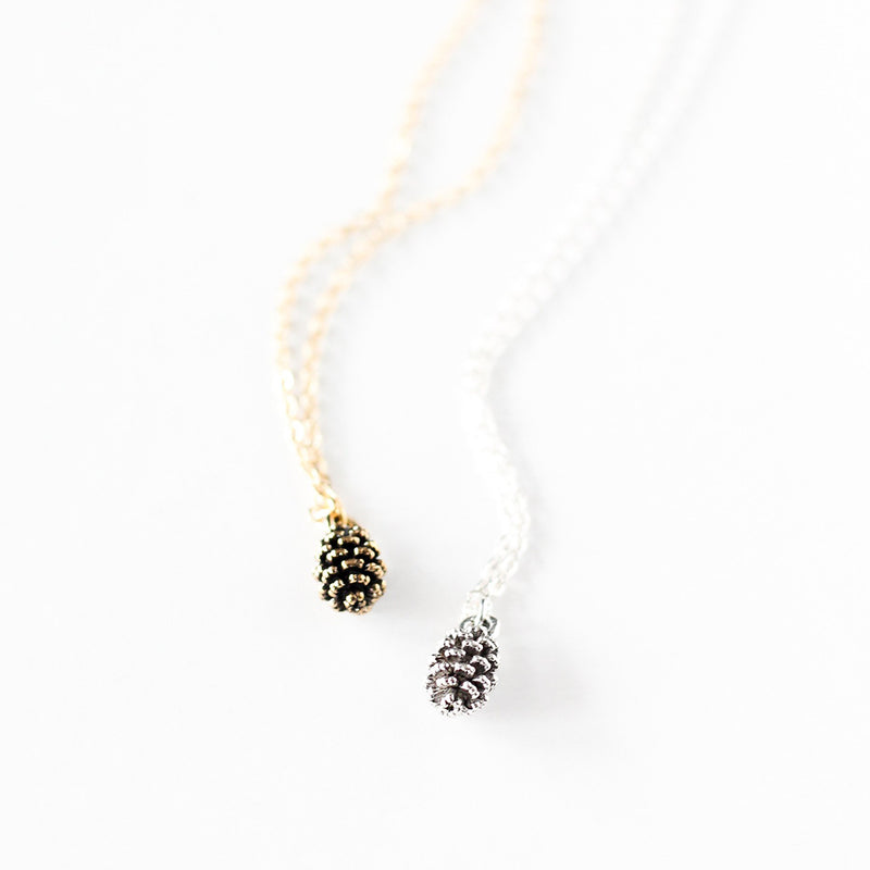 Pine Cone Necklace - Small